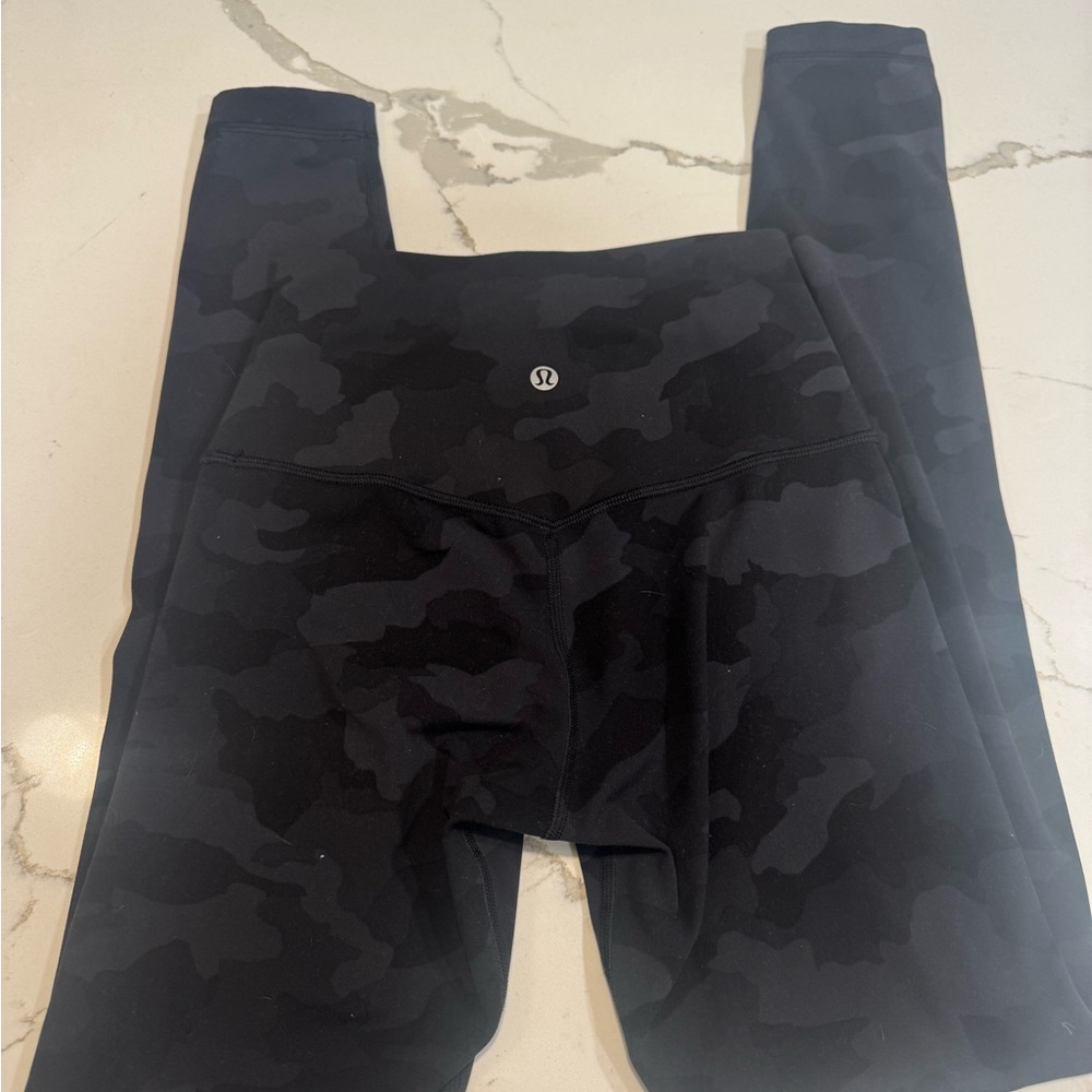 lululemon Align Dark Camo Leggings